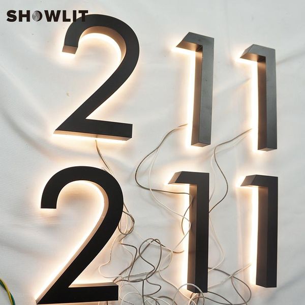 

other door hardware waterproof led power iluminated 3d emboss logo signs
