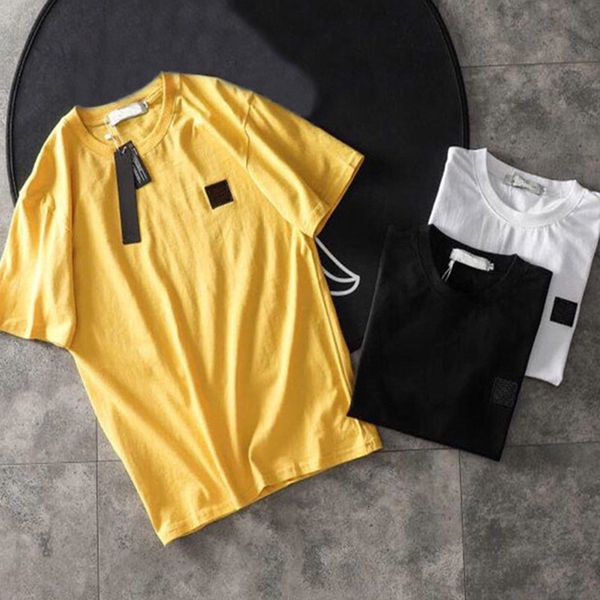 

men designer tshirts summer and women short sleeve tees badge shirts mens clothes size m-2xl high quanlity, White;black