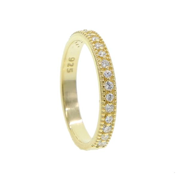 

cluster rings 2021 delicate s925 simple round circle stacking cz eternity band for women girl classic wedding fashion jewelry, Golden;silver