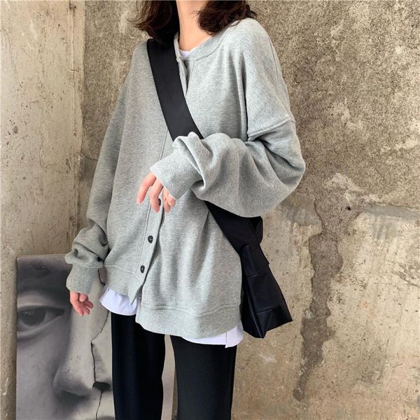 

women sweatshirt coat 6103# women's jackets, Black;brown