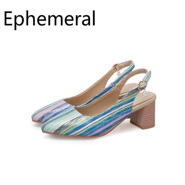 

ladies design strip sandals square heel wood texture back buckle strap med heels pumps for width foot 48-33 cloth shoes office, Black