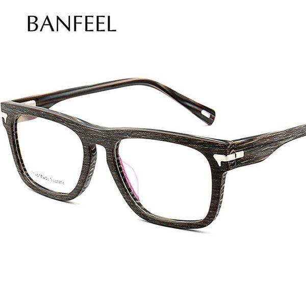 

fashion sunglasses frames retro acetate optical glasses women wooden eyeglasses frame for men prescription eye computer reading eyewear, Black