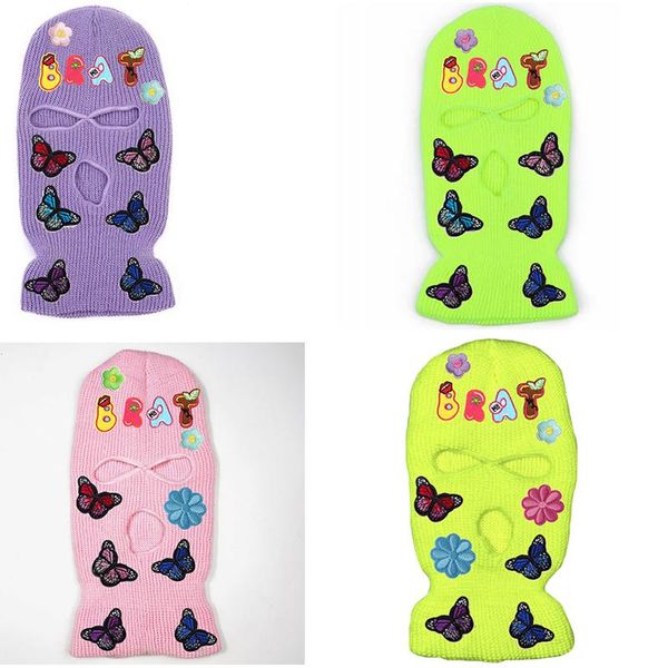 

beanies aesthetic masked hat y2k harajuku kawaii gothic punk1of1 dark