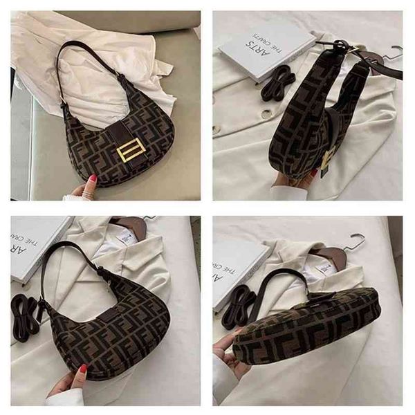 

fend old flower armpit mediaeval star net female red the same slanting single shoulder bag moon bag tide designer handbag yw uy64