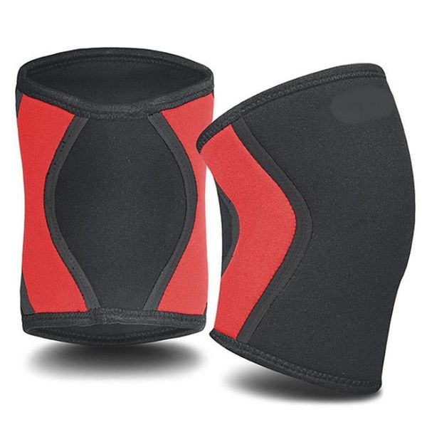 

elbow & knee pads 1 pairs breathable training support protect sports fitness elastic for women men, Black;gray