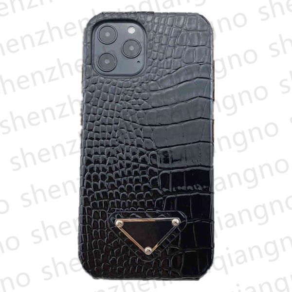 Capas de telefone da moda para iPhone 15 Pro Max Case i 14 13 12 ProMax 11 XR XS XSMax Luxo PU Couro Textura de cobra Cor brilhante Capa de telefone celular Mulheres Homens Presente de Halloween