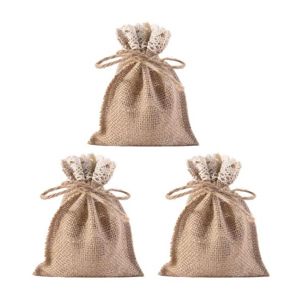 

gift wrap 3pcs lace storage pouches portable jewelry practical bags