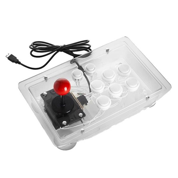 

game controllers & joysticks arcade joystick 10 buttons pc controller computer sticks king of fighters consoles