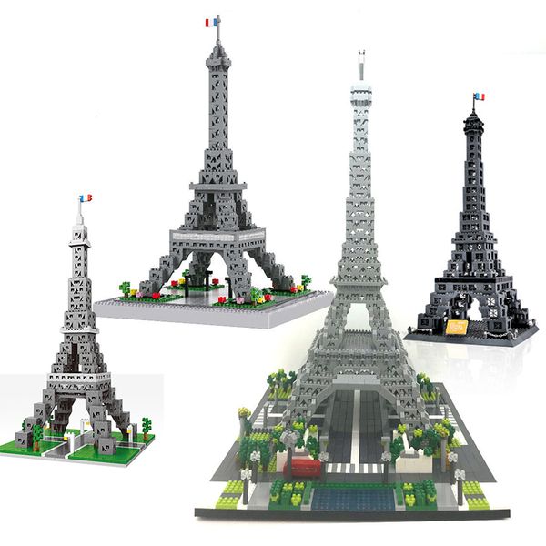 

eiffel tower diamond architecture sets france paris building mini blocks city effiel iron lady