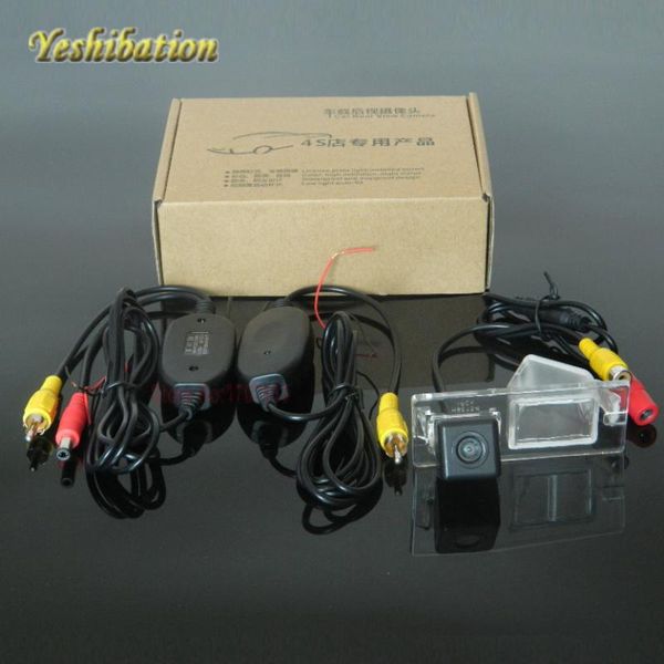 

car rear view cameras& parking sensors yeshibation wireless camera for ont 2009~2014 reversing hd ccd night vision