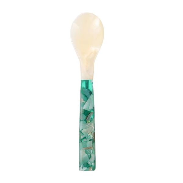 

spoons 1pc multi-functional caviar spoon shell coffee stirring for home