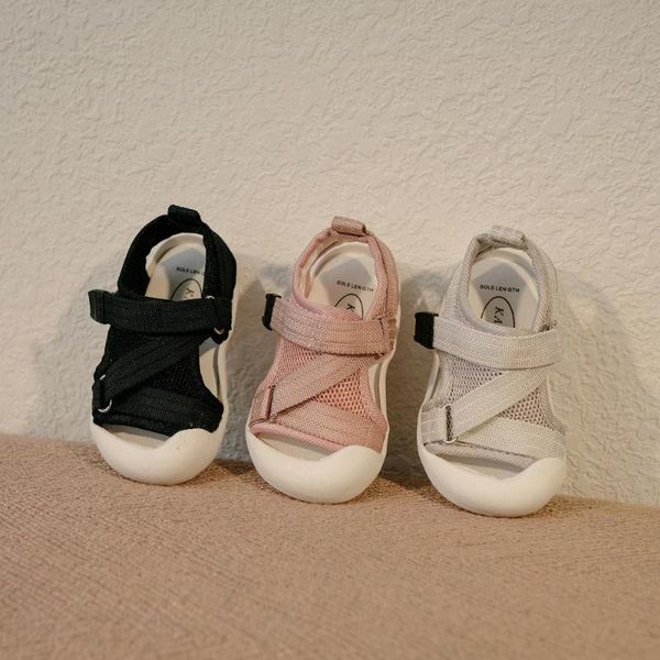 

first walkers 2021 summer baby's shoes 0-1-2 years old babybaby toddler baby soft bottom
