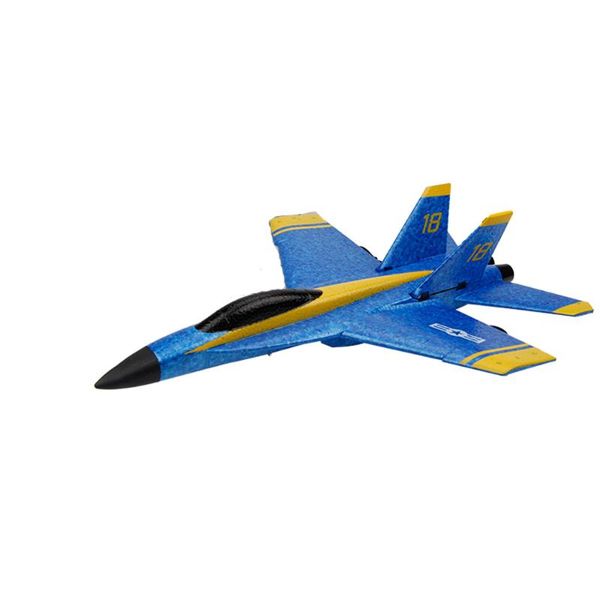 

plane f18 fighter epp fixed wing aircraft model electric remote control diy toys children gifts hand throwing drones