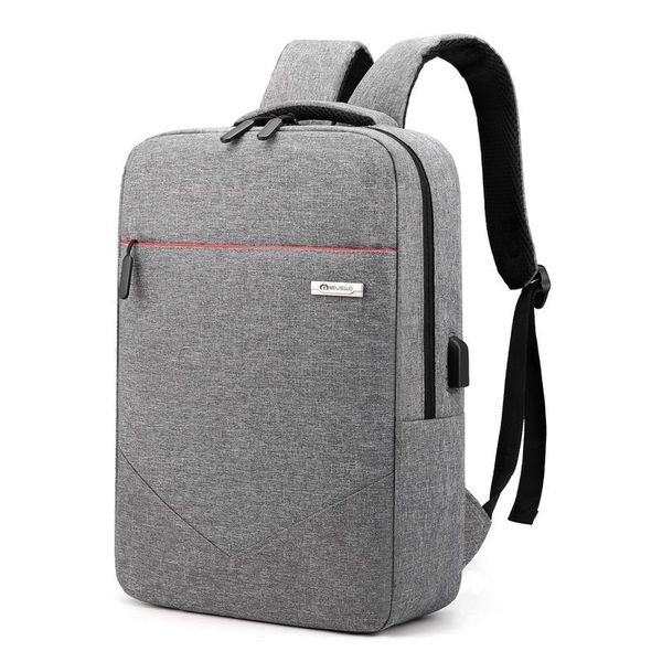 

men's backpack fashion travel business trip lapusb charging interface simple outside bag