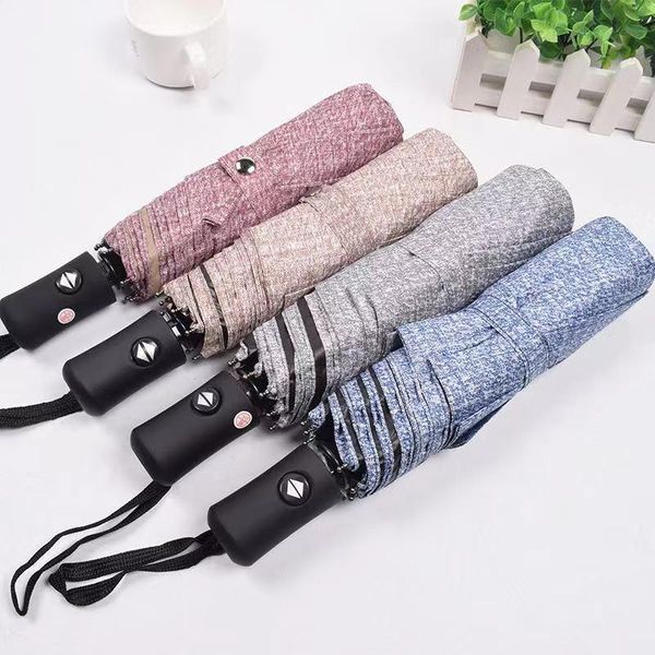 

umbrellas automatic umbrella reverse folding business with reflective strips rain for men women traveling gear