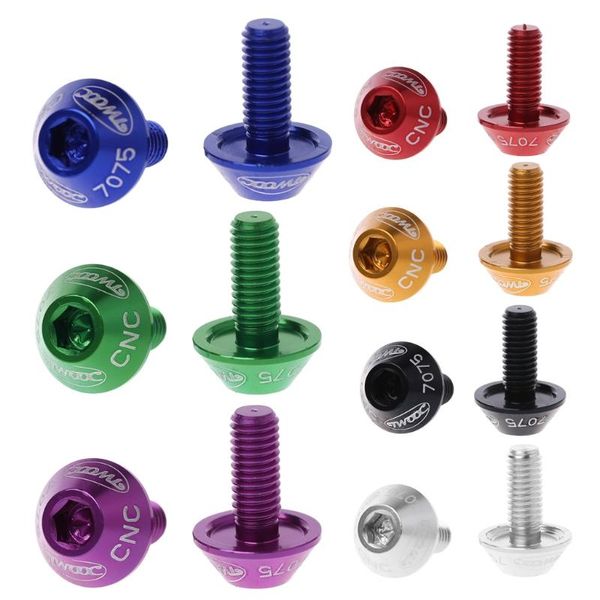 

water bottles & cages 85ab 2pcs m5x10mm aluminum alloy bike bicycle bottle cage bolt holder screw