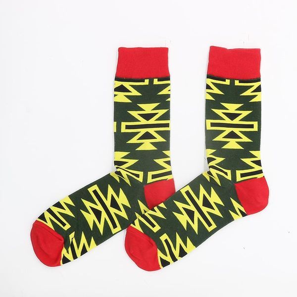 

men's cotton happy socks warm winter christmas women's sock set funny gifts print from the factory drop contact us, Black