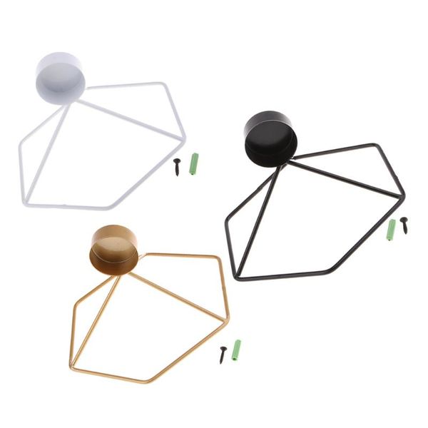 

candle holders modern 3d geometric candlestick holder for home party decor