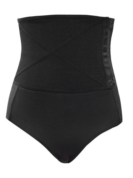 

women's shapers waist trainer body shaper slimming high tummy control panties thigh slimmer bulifter modeling strap shapewear, Black;white