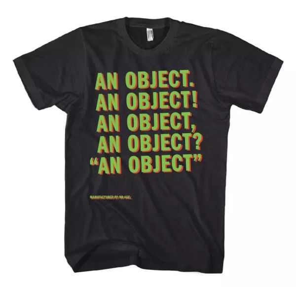 

no age an object t-shirt black sub pop professionally made and printed, White;black