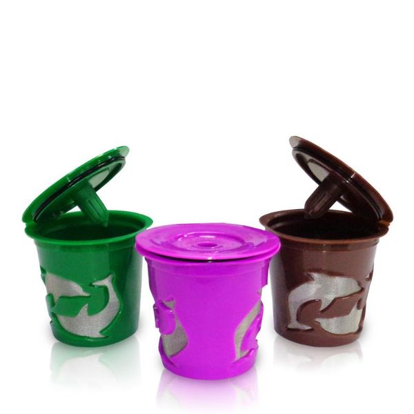 

coffee filters 1pcs refillable filter cup reusable pod filled compatible with keurig 2.0 1.0 k makers