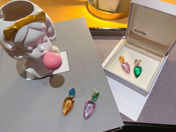 

japanese stud earrings d with s925 silver ear nails, Golden;silver