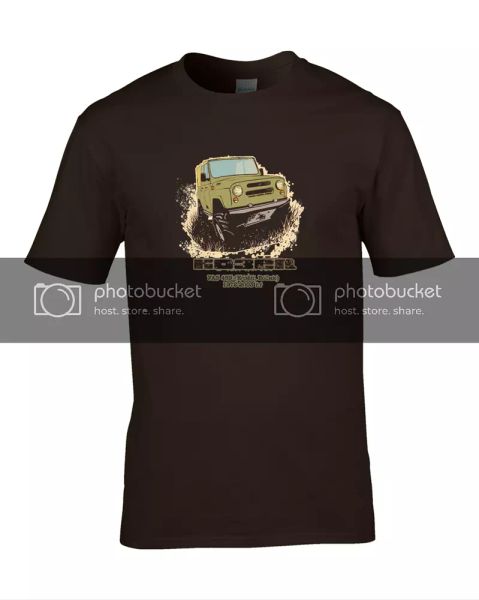 

soviet russian vehicle off road beast- men's t-shirt, White;black