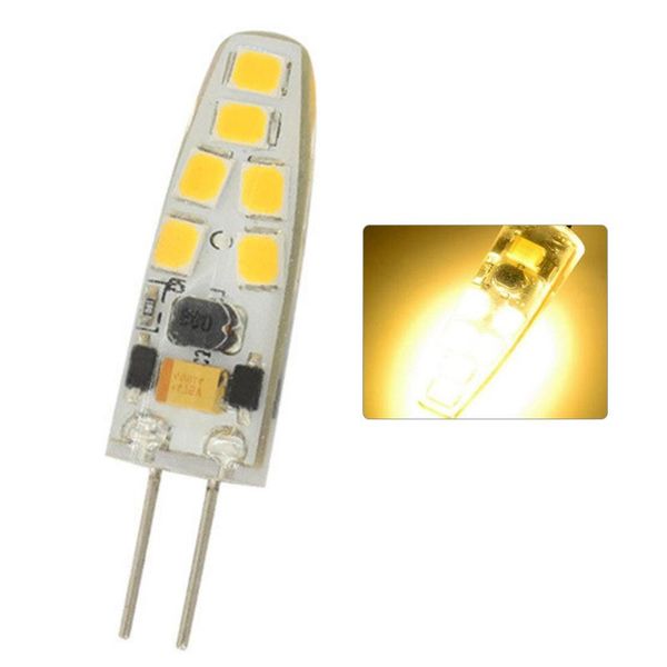

bulbs g4 silicone led light bulb ac12v 1w smd2835 12light-emitting diode for chandelier lighting replace halogen lamp