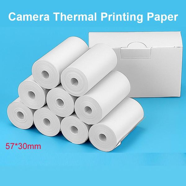 

camcorders 3/6/9 rolls thermal printing paper for kid camera kid's cash register pos receipt printer