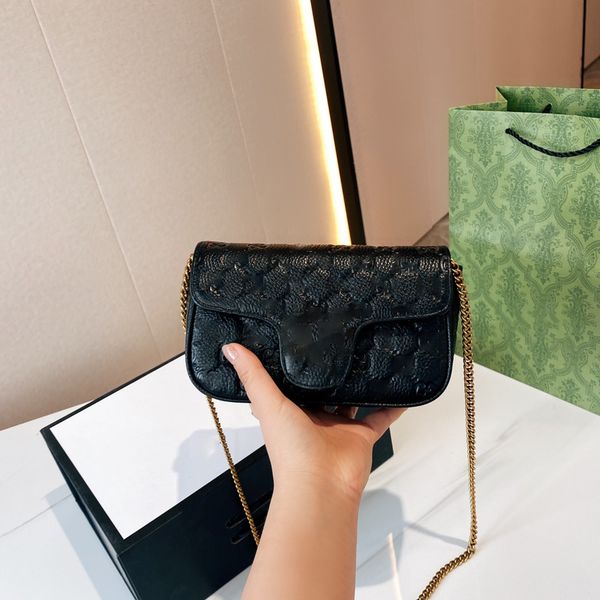 

designer super mini marmont bags women's high-quality all-match crossbody bag