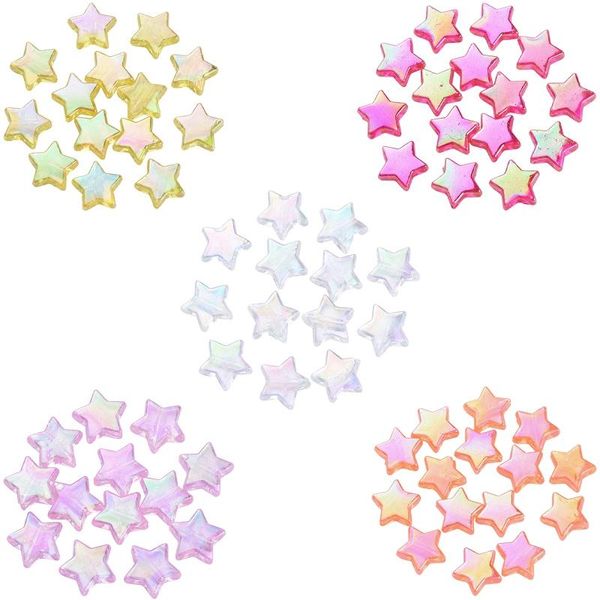 

chopsticks 10mm environmental protection glue five-pointed star beads diy beaded