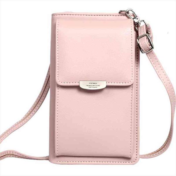 

small change coin purse card holder women mobile bag buckle shoulder pink mini handbag large capacity wallet for cute girl, Red;black