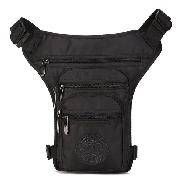 

men canvas nylon leg bag for fanny pack belt hip messenger shoulder travel trekking motorcycle assault waist bags