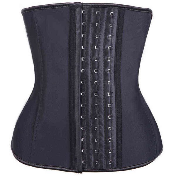 

waist tummy shaper nylon button 3-layer rubber body shaping cloth