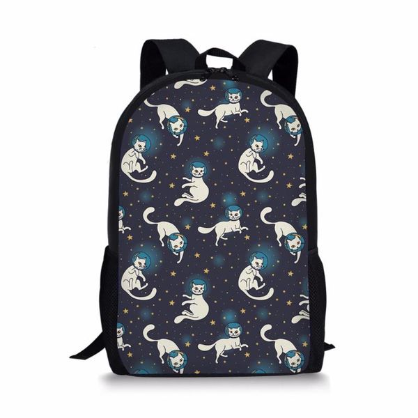 

school bags floral dog 3d printing bag, children's backpack, student funny girl should