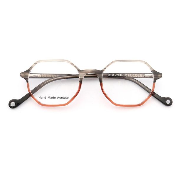 

fashion sunglasses frames men vintage eyeglass for women round eyeglasses hand made 2021 glasses full rim spectacles rx, Black