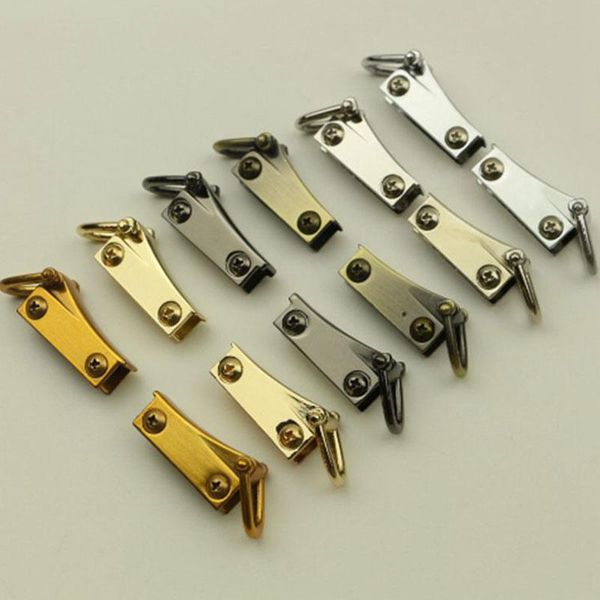 

side metal clip hardware clasp for diy purse making bag replacement gold handbag shoulder accessories accessory parts &, Black