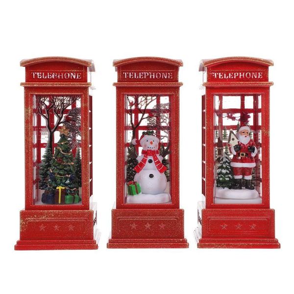

christmas decorations 3pcs exquisite xmas oil lamp ornaments small glowing adornments decoration gift