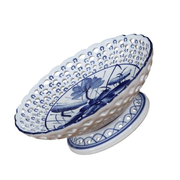 

dinnerware sets 1pc ceramic fruit plate elegant standing pudding dish chinese style