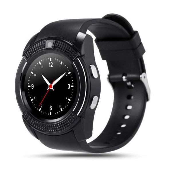 

smart wristbands v8 sport watch answer/dial call android touch screen waterproof -compatible wrist with camera/sim card slot
