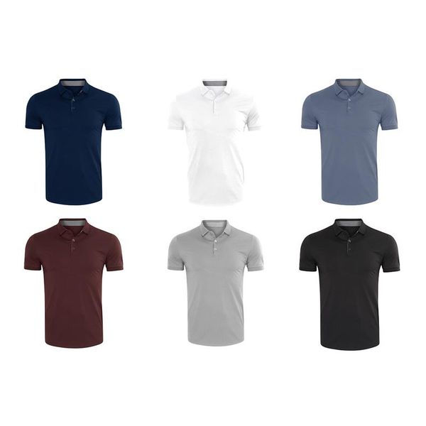 

men's casual solid color lapel short sleeve t-shirt t-shirts, White;black