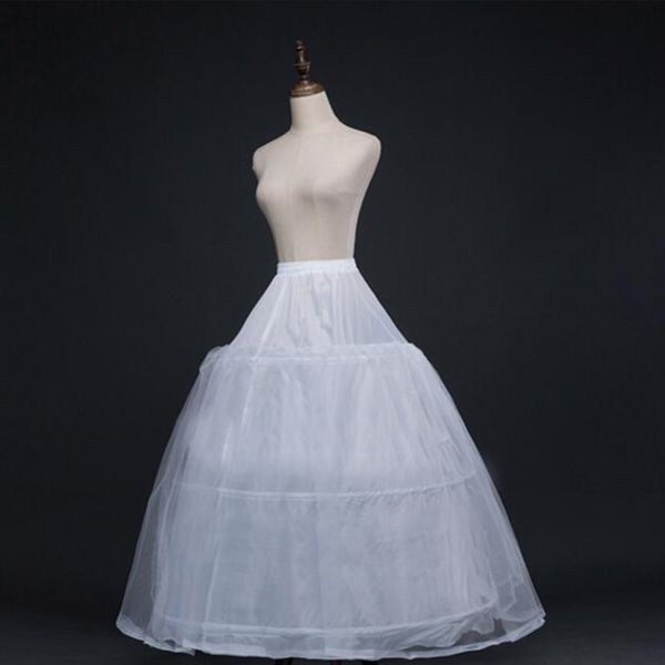 52016 Hochzeitskleid Krinoline Braut Petticoat Unterrock 3 Hoops221R