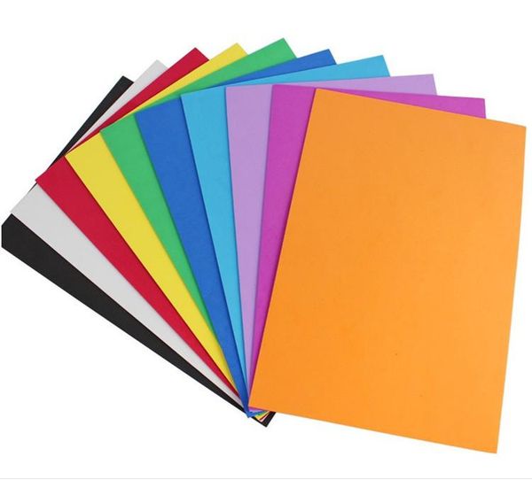 

10sheets/lot 1mm thick eva foam material paper diy handmade sponge scrapbooking craft for flower background gift cardboard decor other arts
