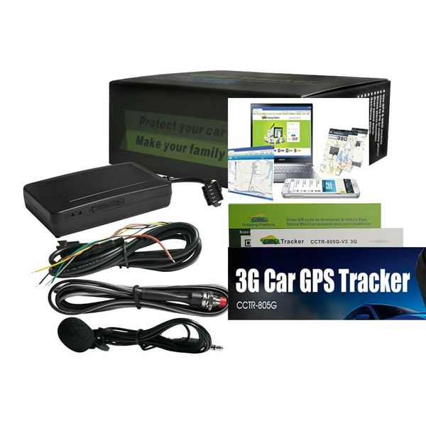 

car gps & accessories 3g tracker with sensitive sensor listen sound geo fence sos remote turn off engine life-time service fee