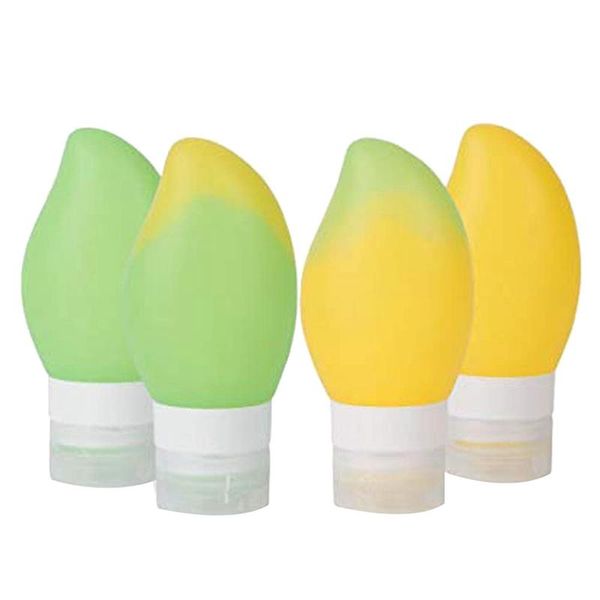 

pack smoothness silicone travel container accessories for carry on luggage storage bottles & jars