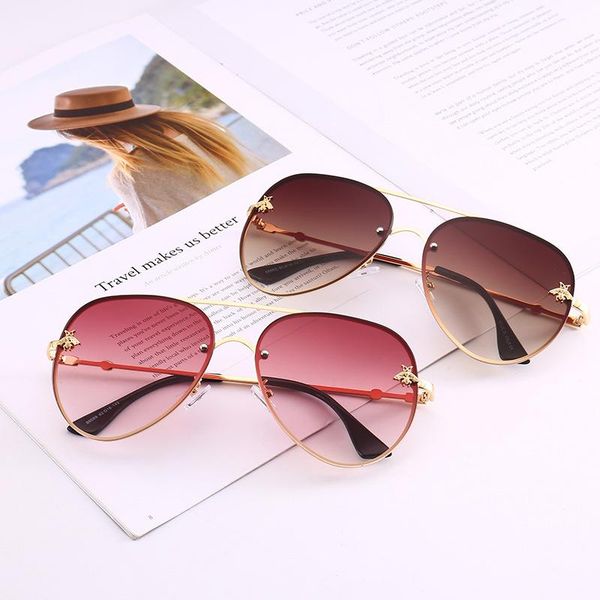 

fashion sunglasses frames personalized bee sunglasses, fashion, frameless ocean large frame glasses, Black