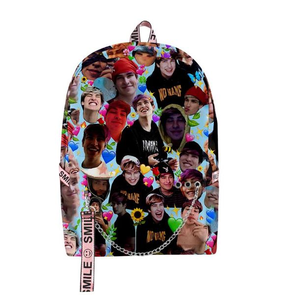 

backpack sam and colby xplr cartoon pattern large capacity student
