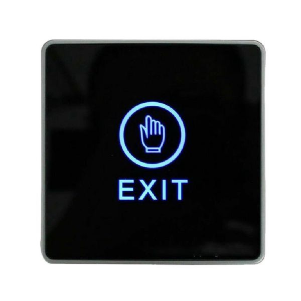 

push press exit button door eixt release for access control system home security protection with led indicator fingerprint