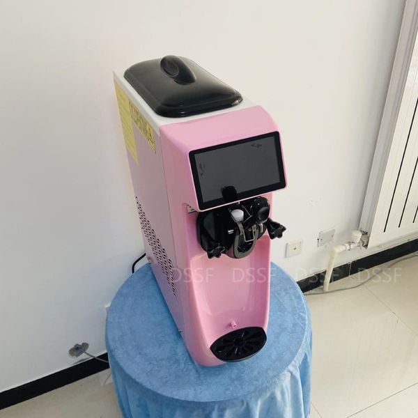 

ice cream making machine single head desksmart touch screen soft commercial small