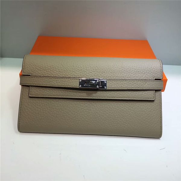 

design purse happy wallet, leather handbag, Brown;gray